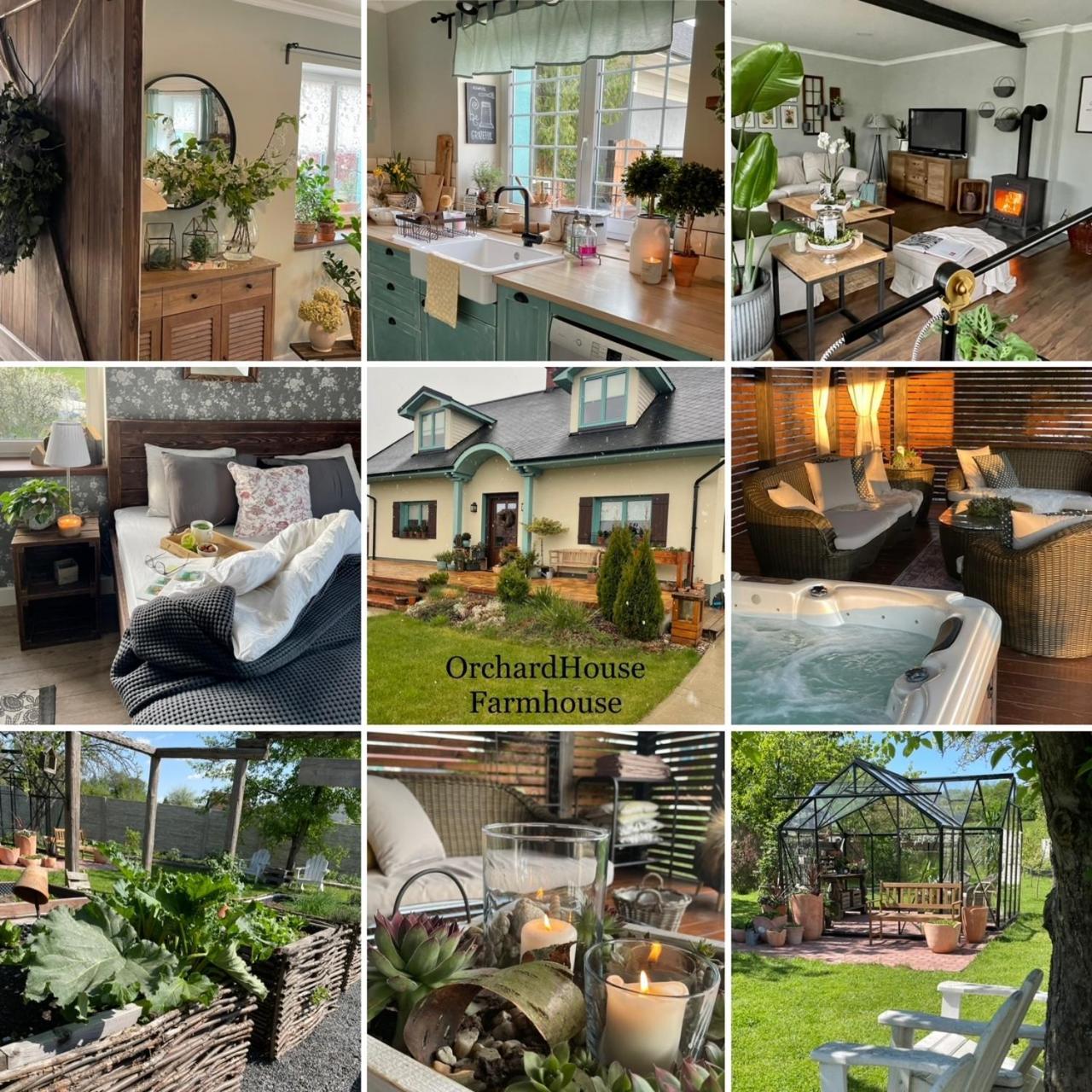 Orchardhouse Farmhouse, Wellness Chrast  エクステリア 写真